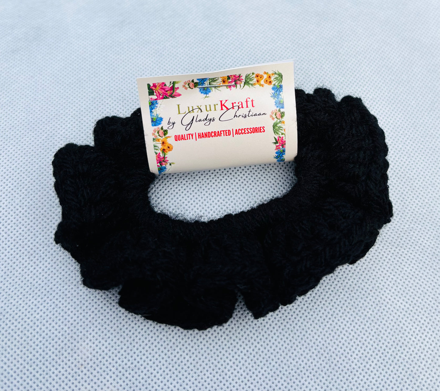 Classic Crochet Scrunchies - Single Color
