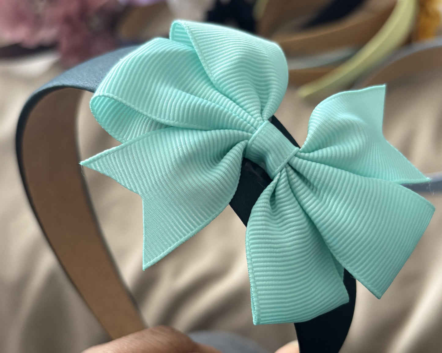 Som-Som Ribbon Bow Aliceband