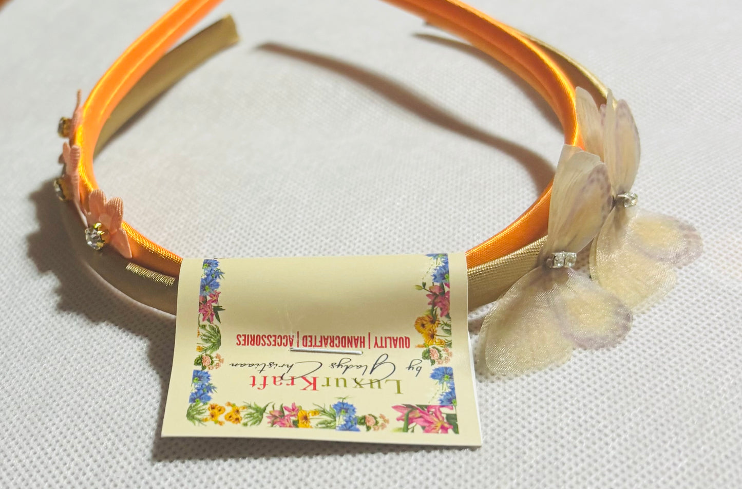 Shalom Flower Petal Aliceband - 2PC
