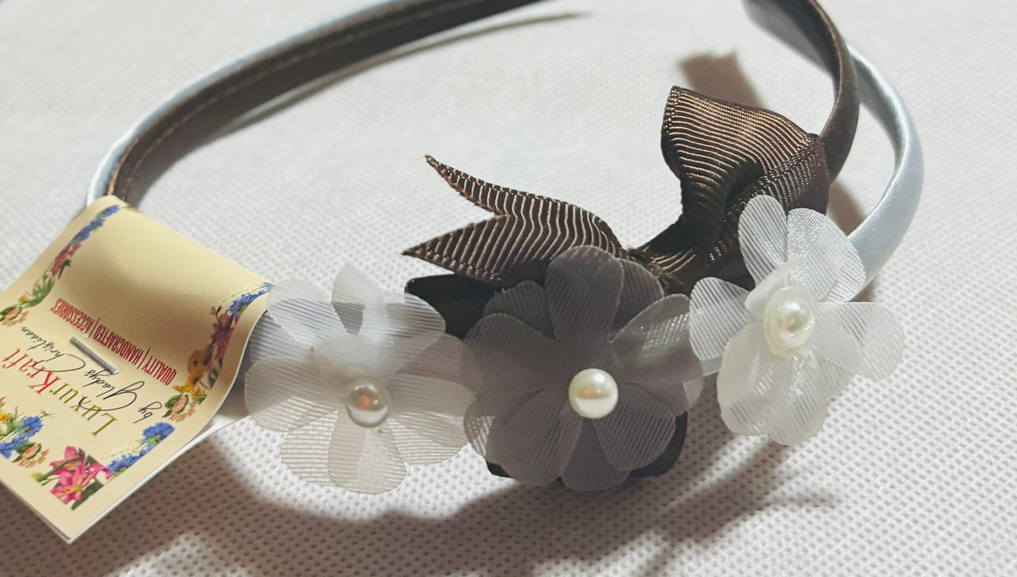 Shalom Flower Petal Aliceband - 2PC