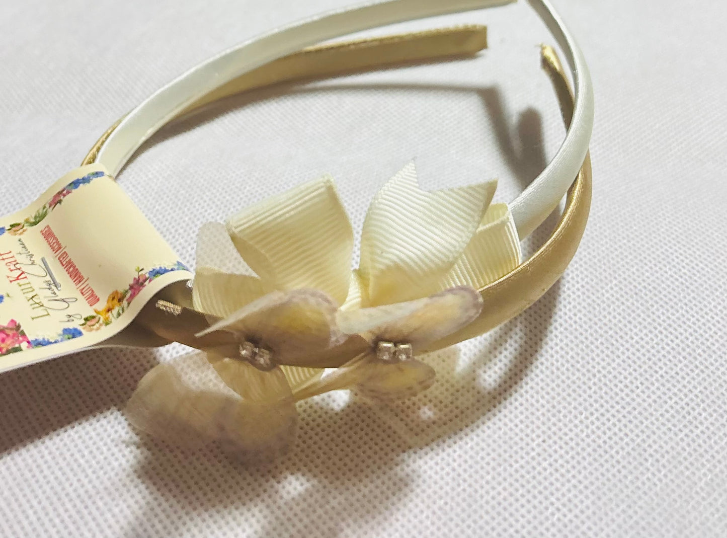 Shalom Flower Petal Aliceband - 2PC