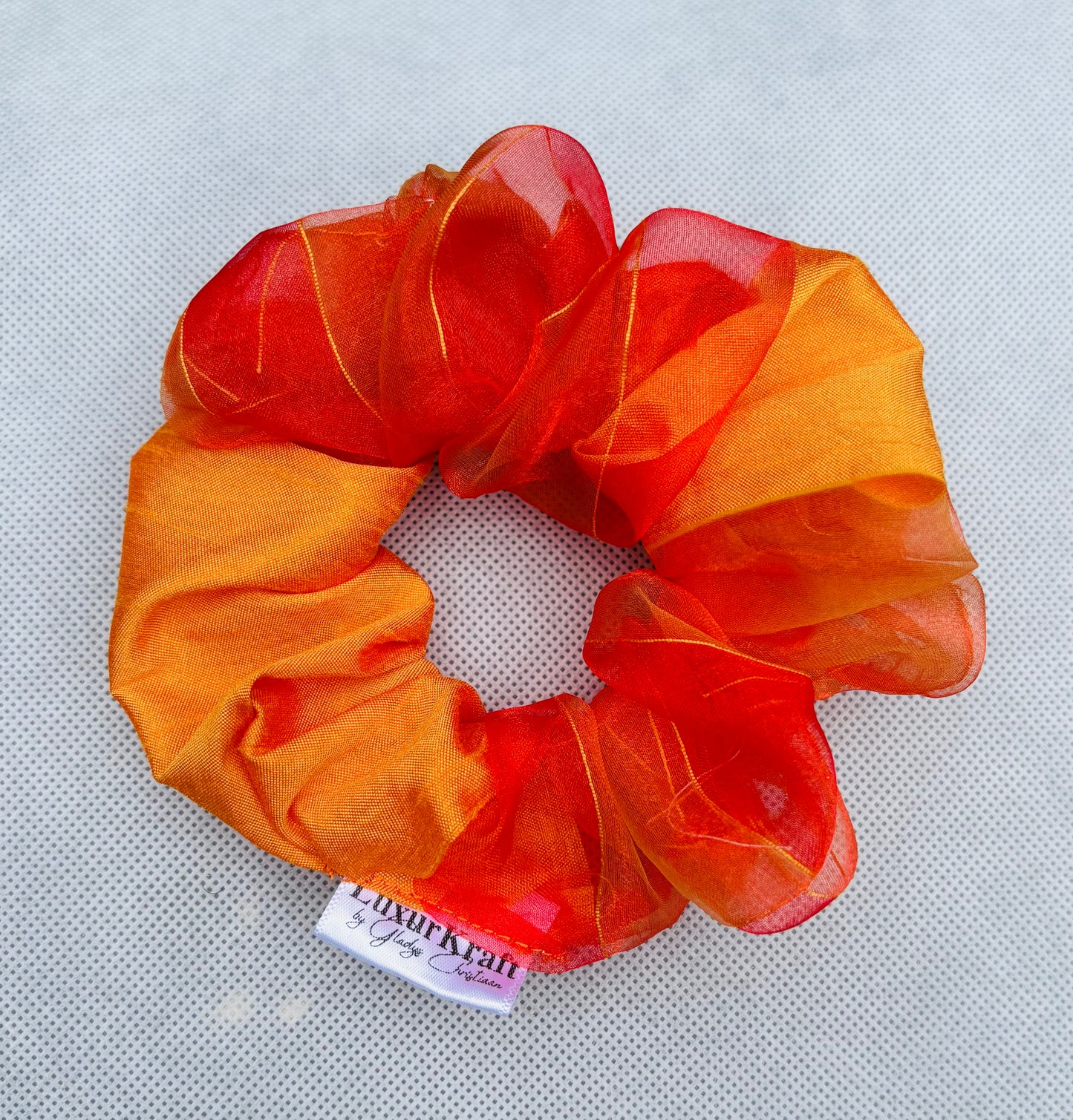 Mercy Silk-Organza Scrunchie