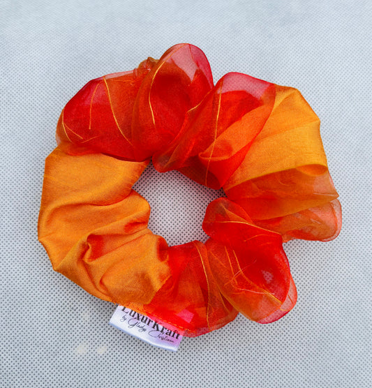 Mercy Silk-Organza Scrunchie