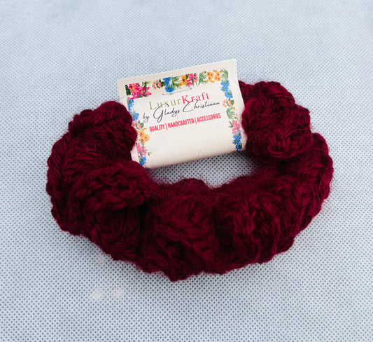Classic Crochet Scrunchies - Single Color