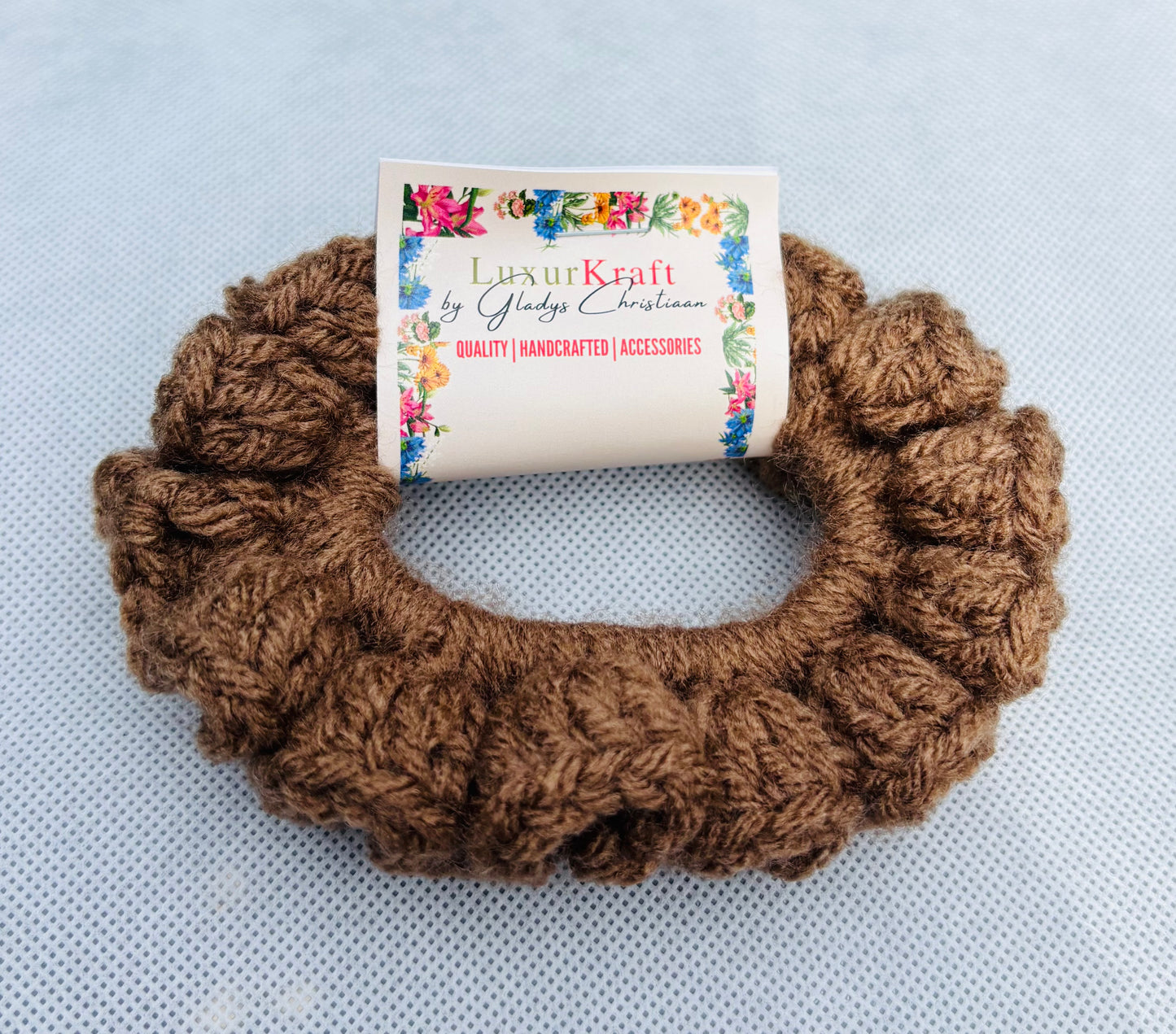 Classic Crochet Scrunchies - Single Color
