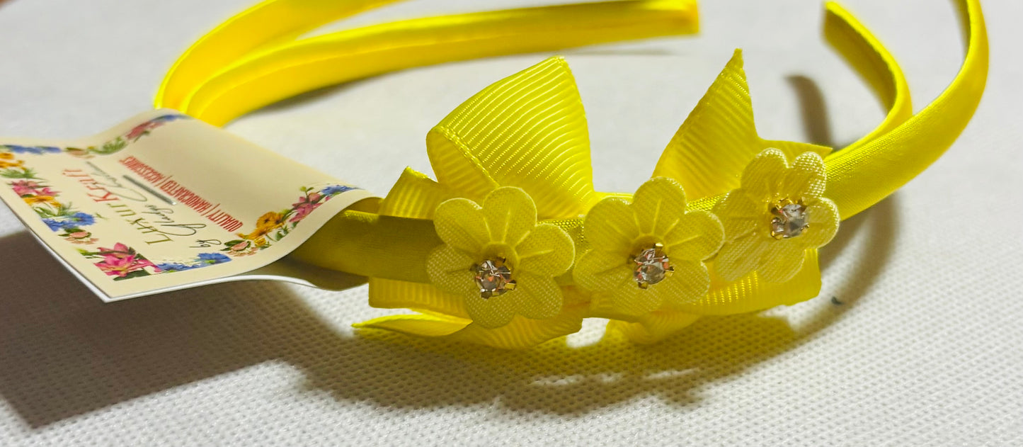 Shalom Flower Petal Aliceband - 2PC