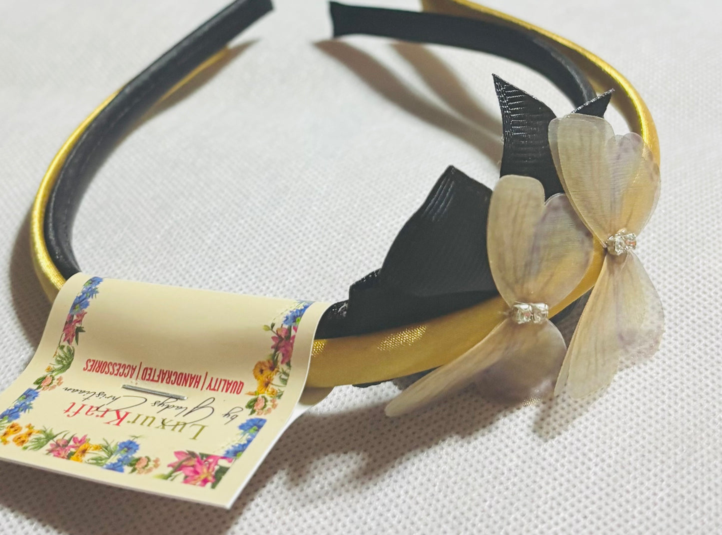 Shalom Flower Petal Aliceband - 2PC