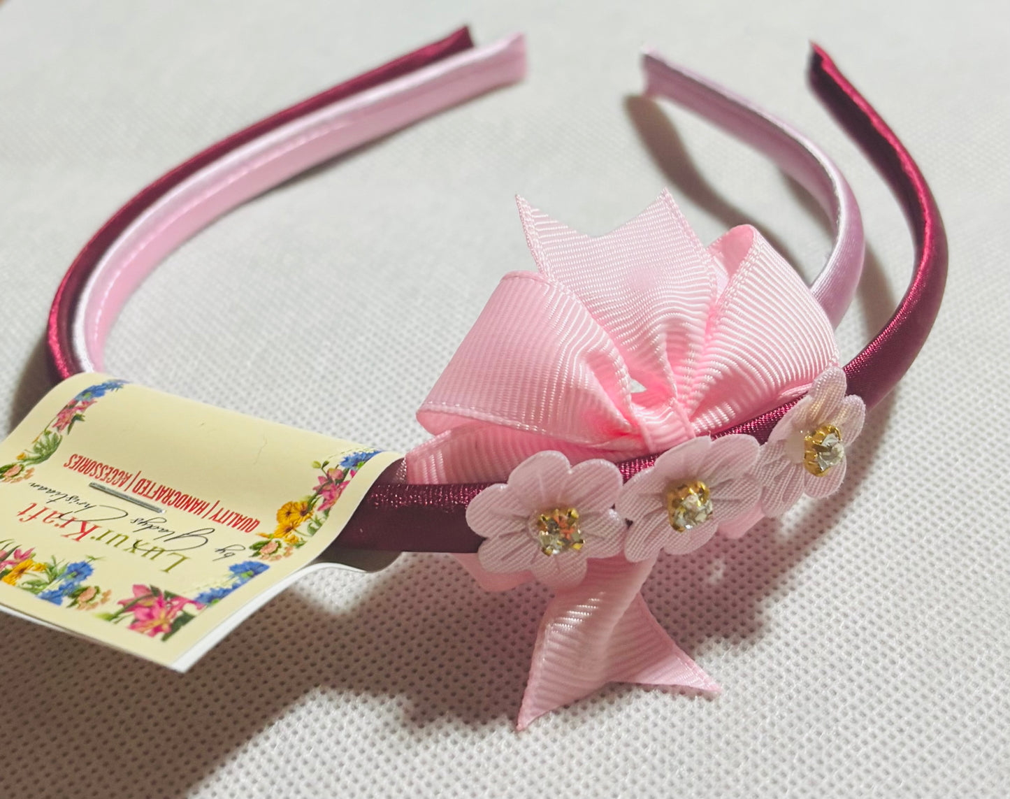 Shalom Flower Petal Aliceband - 2PC