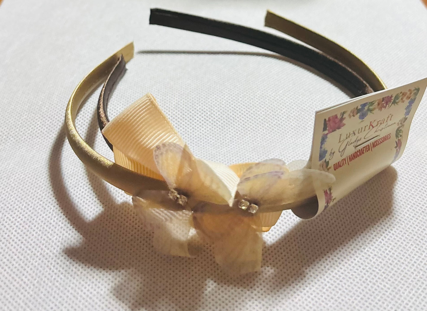 Shalom Flower Petal Aliceband - 2PC