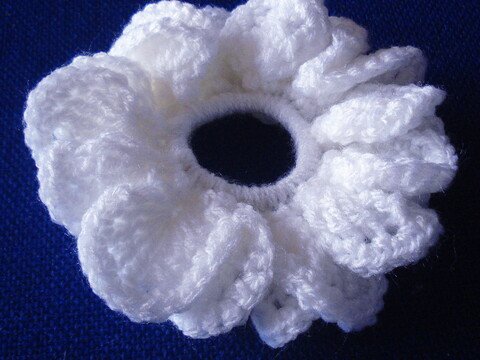 Classic Crochet Scrunchies - Single Color